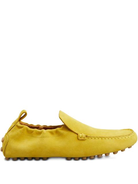 Tod's ruffled loafers - Yellow - zdjęcie produktu nr 1