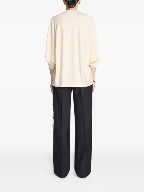 DRIES VAN NOTEN balloon-sleeve tee - Neutrals