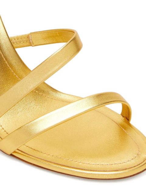 René Caovilla 80mm Cleo heeled sandals - Gold