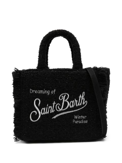 MC2 Saint Barth embroidered tote bag - Black - zdjęcie produktu nr 1