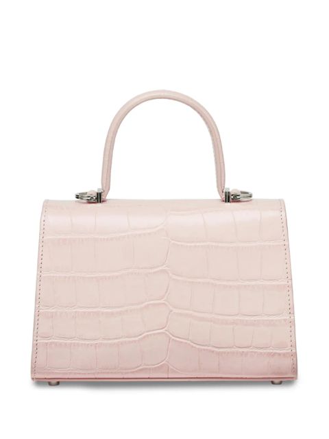 Versace small Medusa '95 croc-effect tote bag - Pink