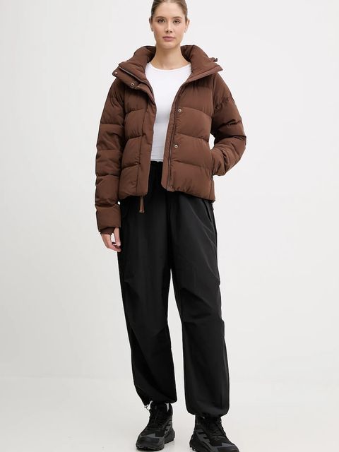 Columbia kurtka puchowa Amaze Puff kolor brązowy zimowa 2133714