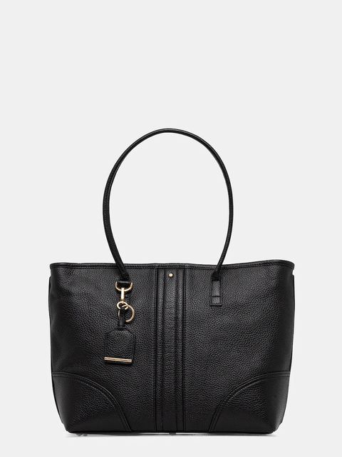 Geox torebka skórzana MIEREILLE kolor czarny D56ZPA 00046 - zdjęcie produktu nr 1