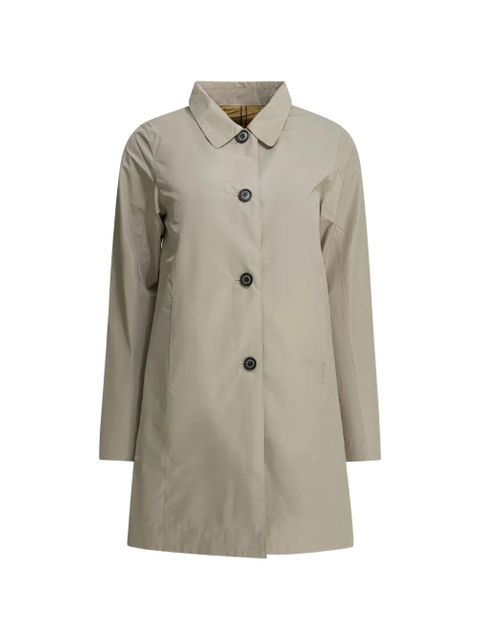 Barbour Babbity reversible check-pattern trench coat - Neutrals - zdjęcie produktu nr 1
