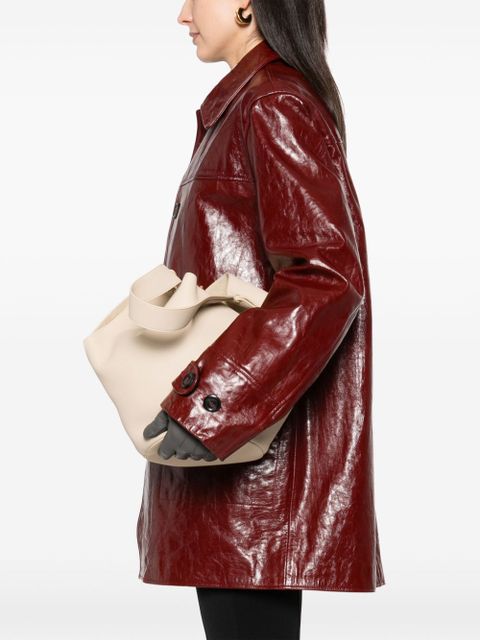 KHAITE small Lotus tote bag - Neutrals