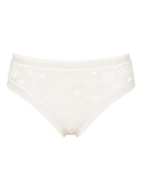 ERES Tisane floral-lace thong - White - zdjęcie produktu nr 1