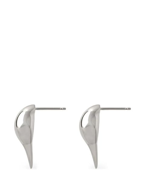 Burberry Duck stud earrings - Silver - zdjęcie produktu nr 2
