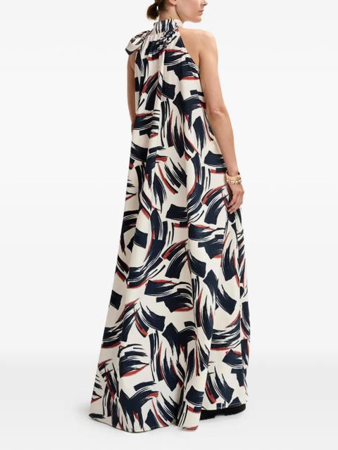 Essentiel Antwerp patterned maxi dress - Neutrals