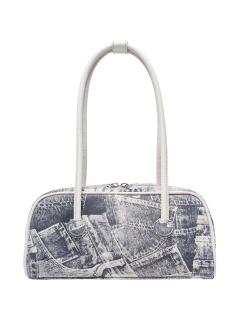 Marge Sherwood Soft Boston patchwork shoulder bag - Grey - zdjęcie produktu nr 1
