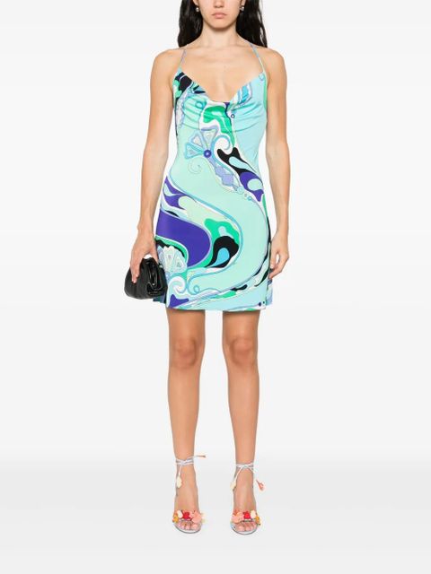 PUCCI printed mini dress - Green - zdjęcie produktu nr 2