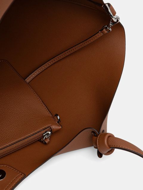 Dkny torebka PAULA COMMUTER TOTE kolor brązowy R42BAE48