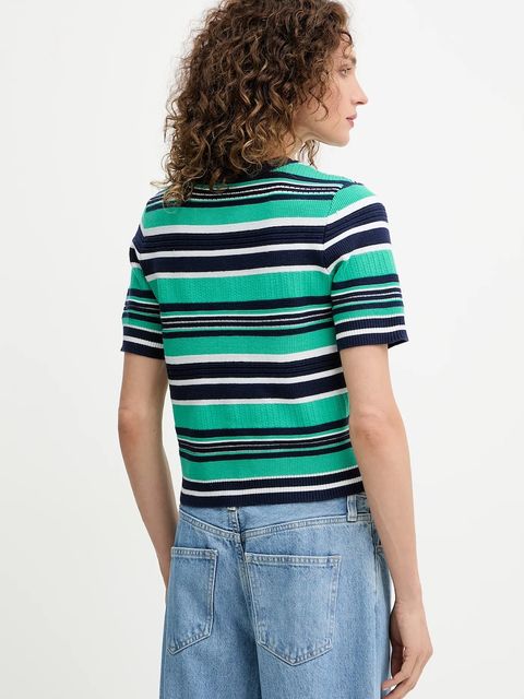 Morgan kardigan damski kolor zielony MCELIN