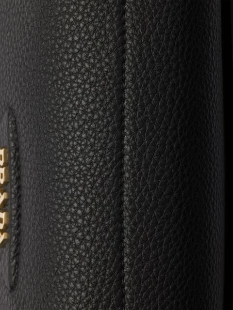 Prada small leather shoulder bag - Black