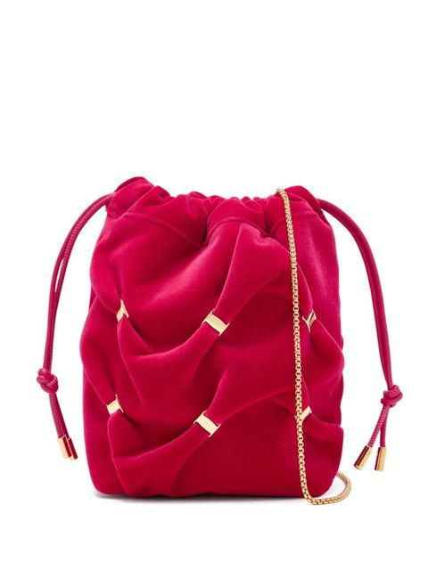 Ferragamo Varini drawstrings crossbody bag - Pink - zdjęcie produktu nr 1