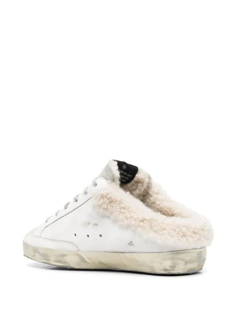 Golden Goose Superstar slip-on low-top sneakers - White
