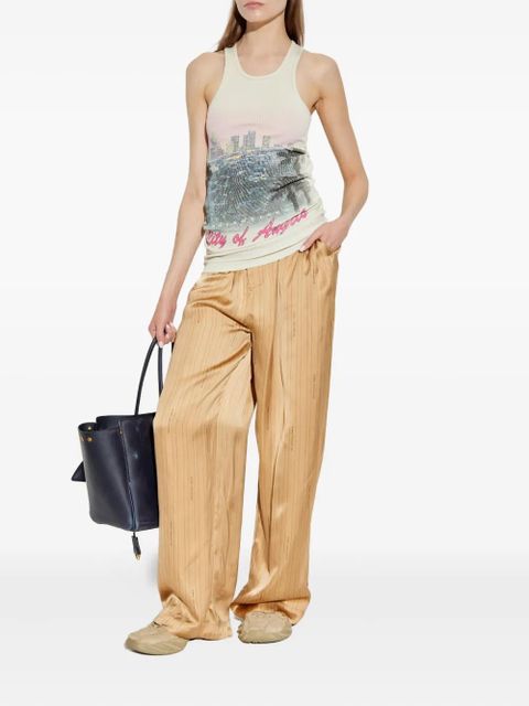Balenciaga striped trousers - Neutrals - zdjęcie produktu nr 2
