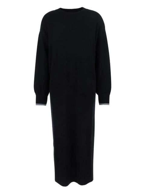 PINKO Puerto Rico midi dress - Black - zdjęcie produktu nr 1