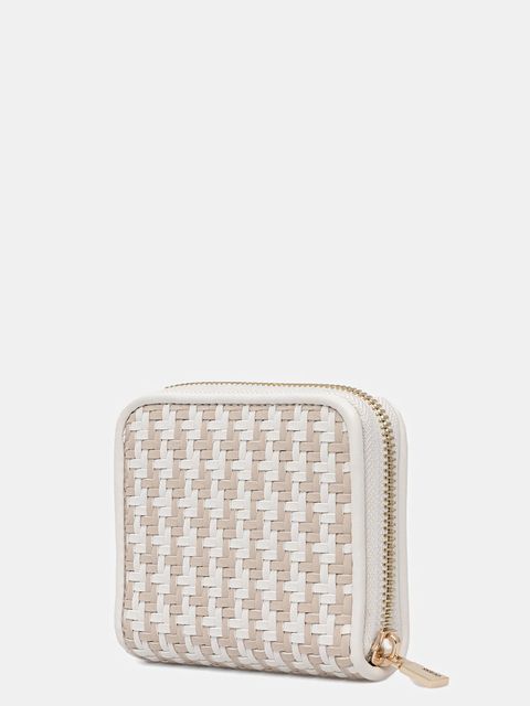 Guess portfel MIREMA damski kolor beżowy SWWG96 31137