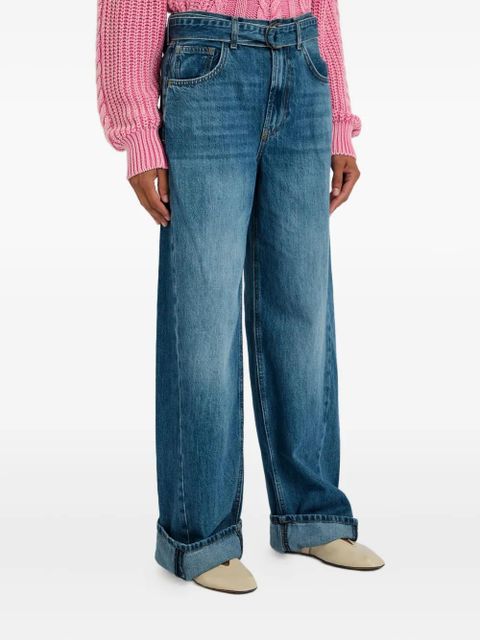 Free People East Bay cuffed jeans - Blue