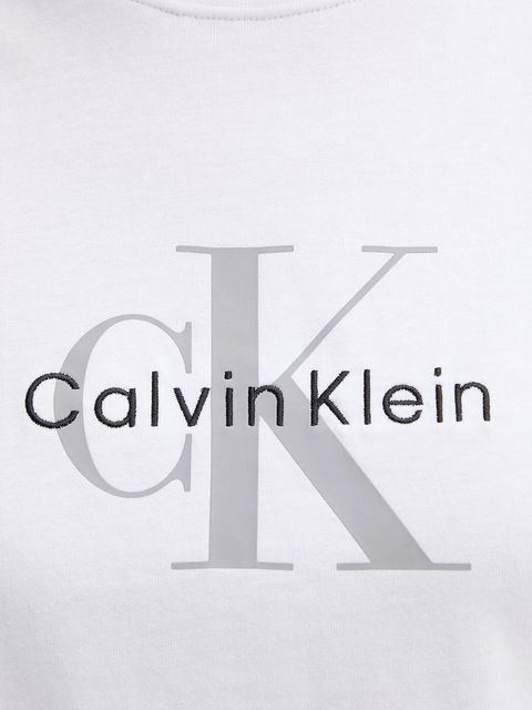 Calvin Klein Jeans t-shirt bawełniany damski kolor biały LV047B865G