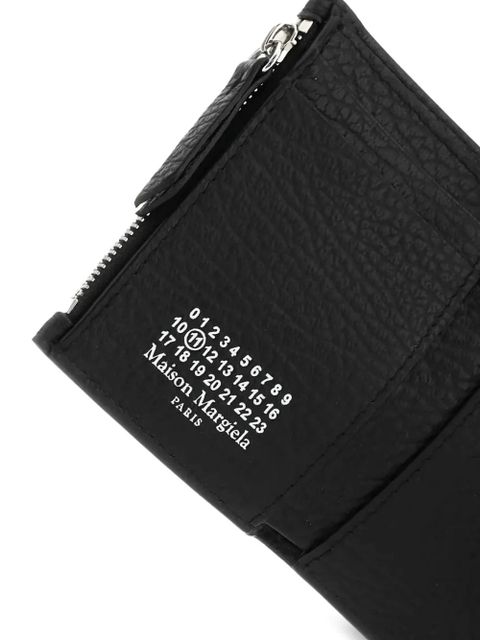 Maison Margiela leather tri-fold wallet - Black - zdjęcie produktu nr 2