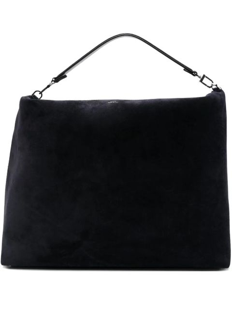 TOTEME bevel suede shoulder bag - Blue - zdjęcie produktu nr 2