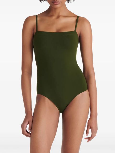 ERES Aquarelle square-neck swimsuit - Green