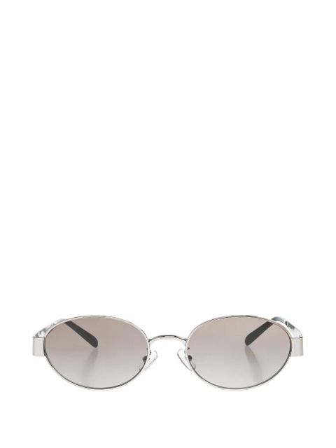Tory Burch oval-frame sunglasses - Silver - zdjęcie produktu nr 1