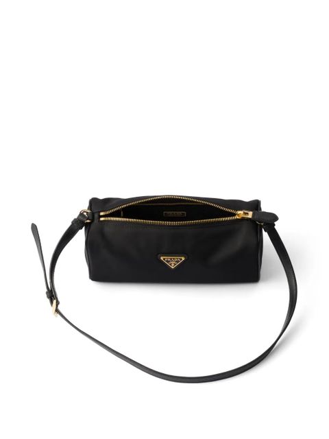 Prada triangle-logo pouch - Black