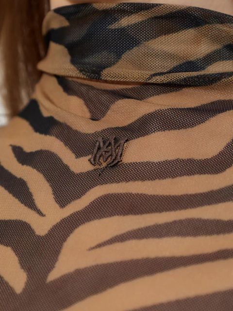 AMIRI zebra-print top - Neutrals