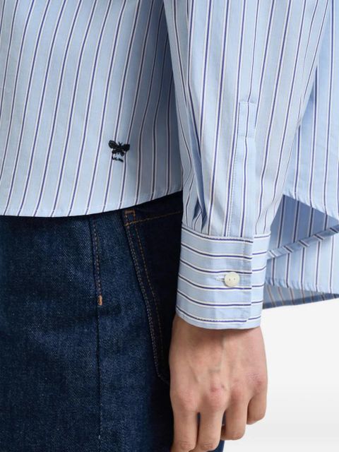 Weekend Max Mara striped buttoned shirt - Blue