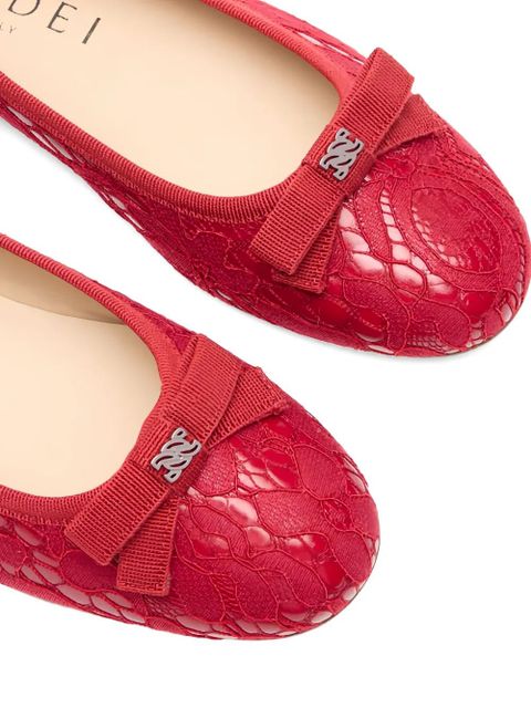 Casadei Liberty ballet flats - Red