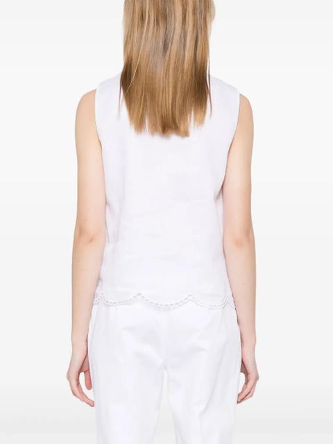 Max Mara Efeso top - White