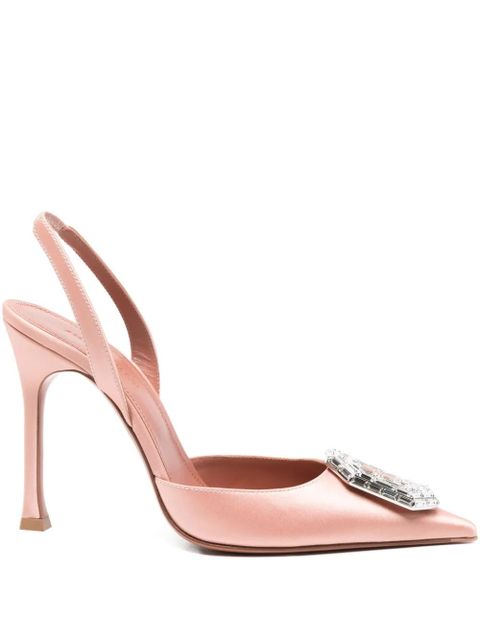 Amina Muaddi Camelia slingback pumps - Pink - zdjęcie produktu nr 1