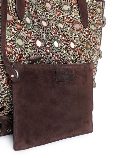 Valentino Garavani medium Nellcôte tote bag - Brown