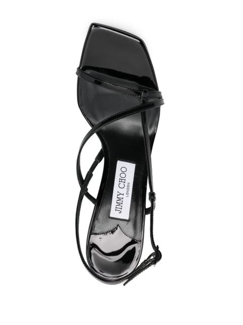 Jimmy Choo 80mm Etana sandals - Black