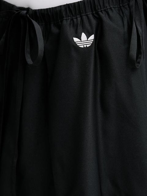 adidas Originals spódnica Ribbon Skirt kolor czarny mini rozkloszowana JX2554