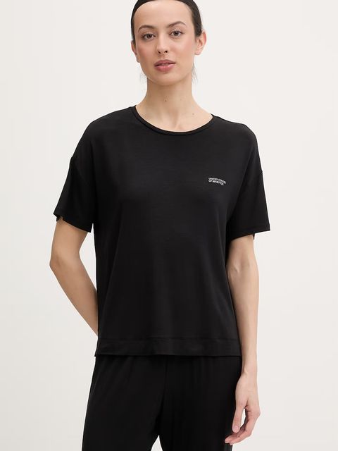 United Colors of Benetton T-shirt piżamowy damski z modalem - zdjęcie produktu nr 2