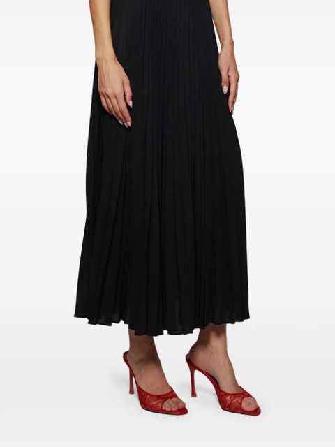 Amina Muaddi 95mm Alexa Lace Slipper sandals - Red