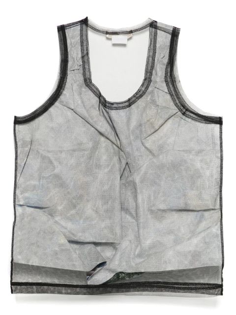 Comme Des Garçons graphic-print tank top - Black - zdjęcie produktu nr 2