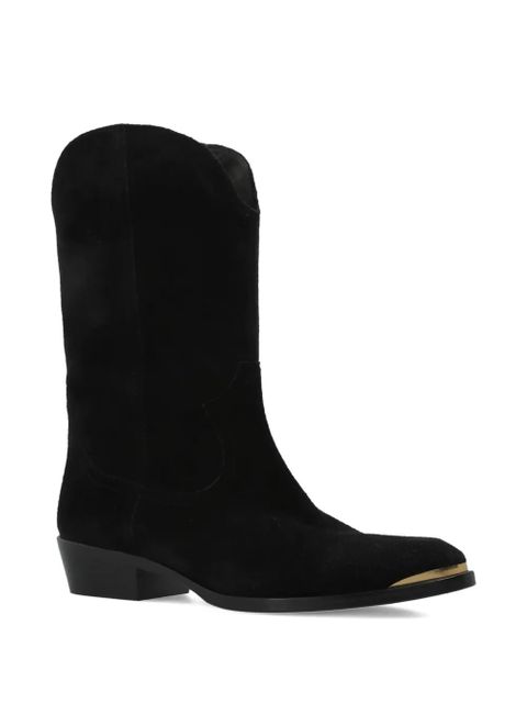 ISABEL MARANT block-heel cowboy boots - Black - zdjęcie produktu nr 2