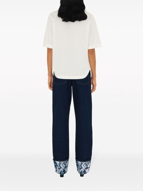 Burberry Equestrian Knight short-sleeve T-shirt - White