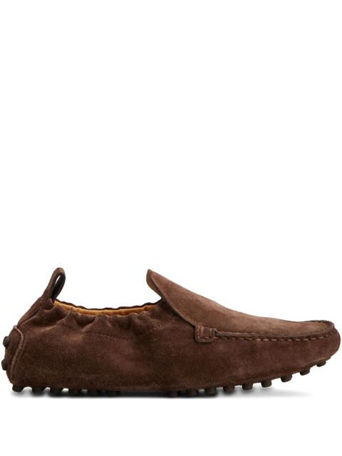 Tod's pebble-detail loafers - Brown - zdjęcie produktu nr 1