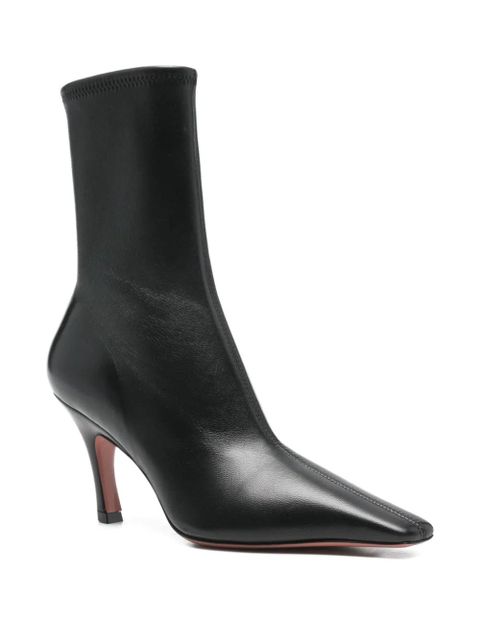 Amina Muaddi Jamie ankle boots - Black - zdjęcie produktu nr 2
