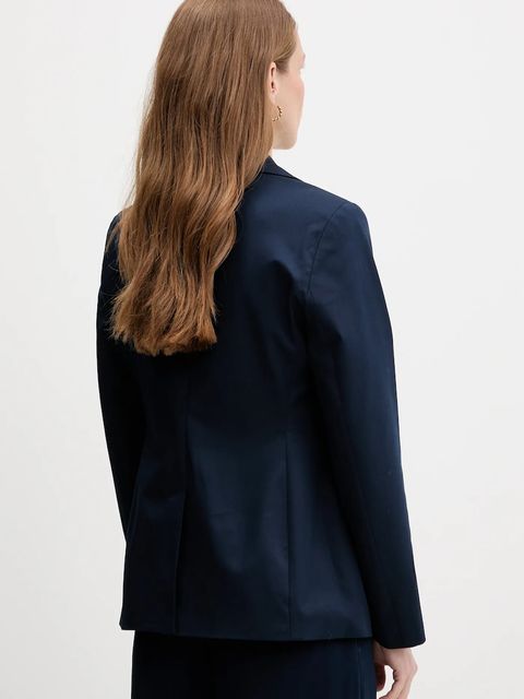 Tommy Hilfiger marynarka kolor granatowy jednorzędowa gładka WW0WW47179