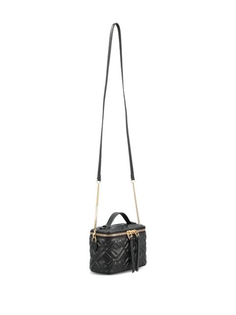 FENDI Vanity FF-monogram quilted tote bag - Black