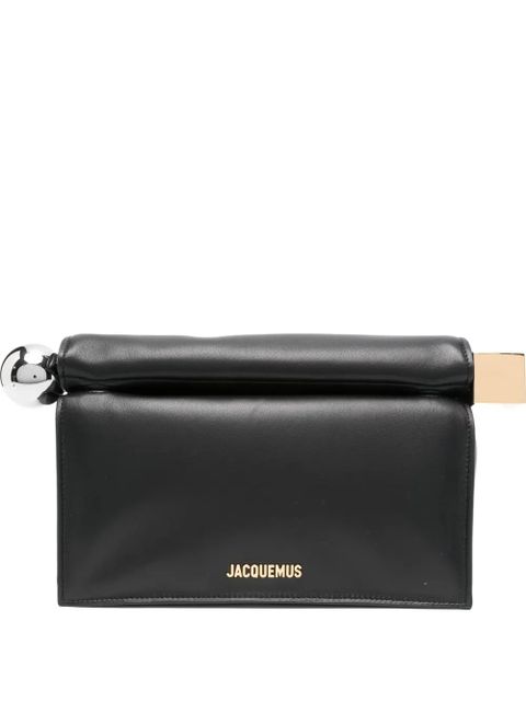 Jacquemus The Rond Carré clutch - Black - zdjęcie produktu nr 1
