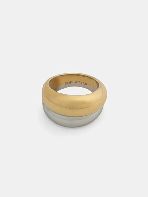 EDBLAD pierścionek pozłacany Furo Duo 127426 - zdjęcie produktu nr 1
