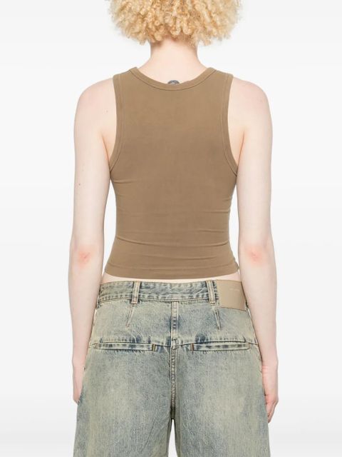 ENTIRE STUDIOS cropped tank top - Green