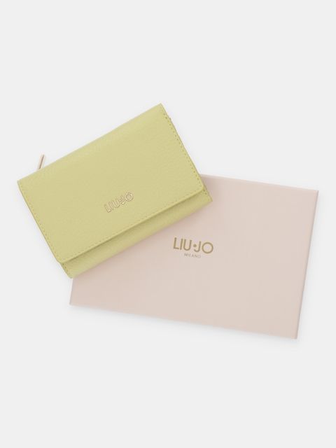 Liu Jo portfel damski kolor zielony AA6172 E1109